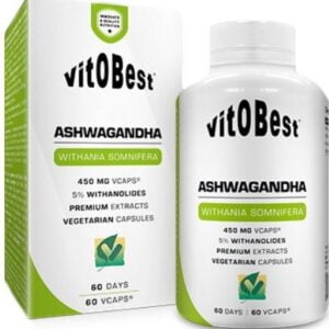 Ashwagandha 60 cápsulas - Vit.O.Best